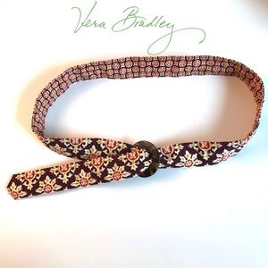 Vera Bradley Belt Medallion Print Retired